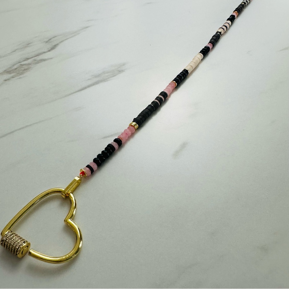 ✨ Gorjana Blair Necklace w/ Upgraded Heart Carabiner ✨ - Picture 10 of 14